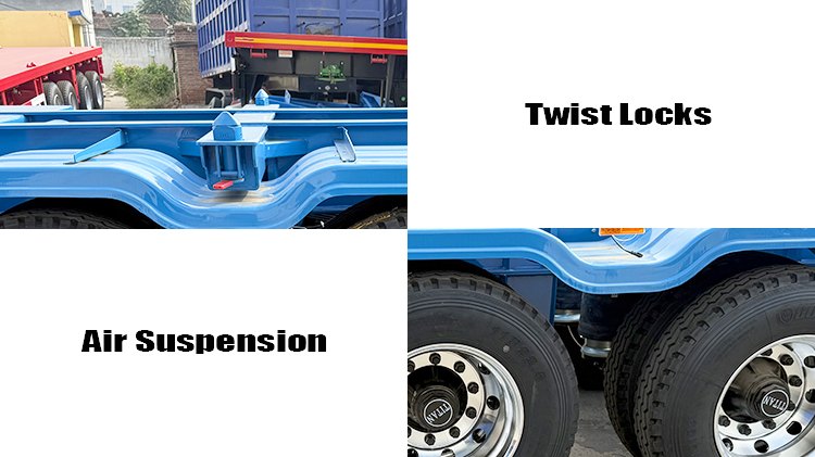 40 Ft Shipping Container Transport Trailer for Sale Price in Nigeria