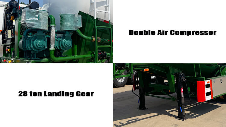 Cement Bulk Bulker Truck Trailer Carrier Price in Mpulungu Zambia