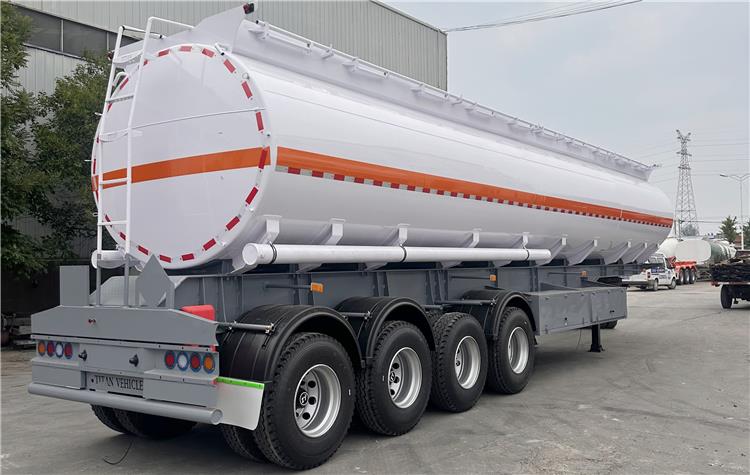 4 Axle Diesel Fuel Tanker Semi Trailer Price for Sale In Mali