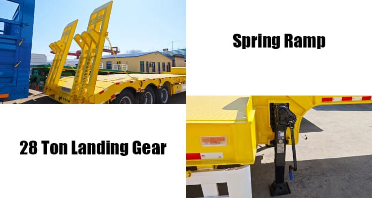 3 Axle 60 Ton Semi Low Loader Trailer for Sale in Mali