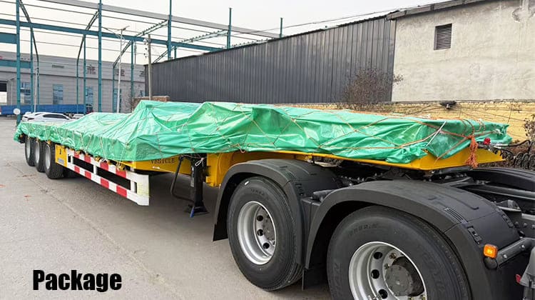 3 Axle 60 Ton Semi Low Loader Trailer for Sale in Mali