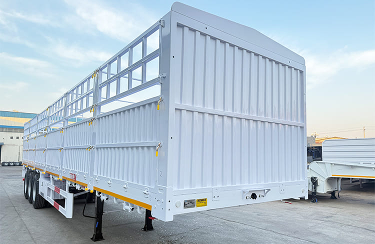 3 Axle Cargo Fencing Trailer for Sale in Mali