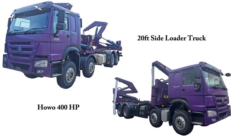 Side Loader Truck Trailer for Sale In Angola