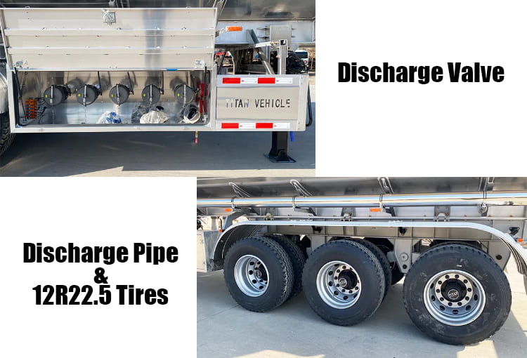 45000 Liters Aluminum Diesel Tanker Petrol Trailer Price for Sale in Angola