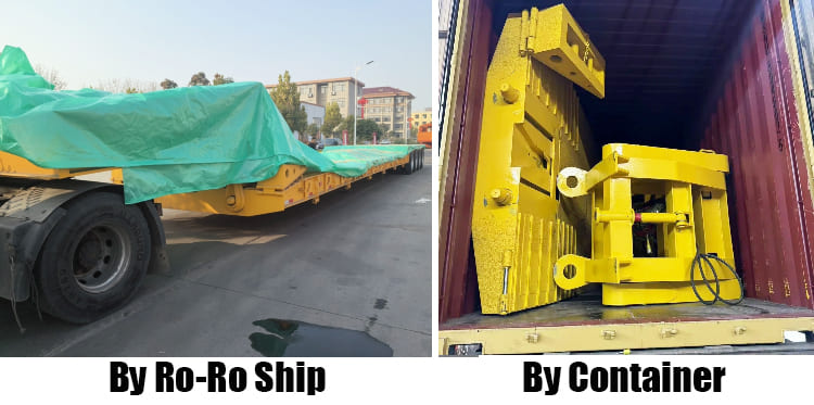 3 Axle 60 Ton Removable Gooseneck Trailer for Sale in Angola