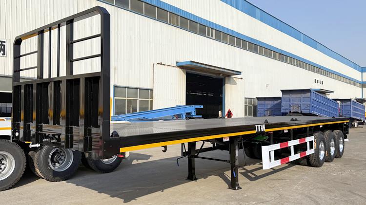 40FT Heavy Duty Flatbed Trailer for Sale in Angola