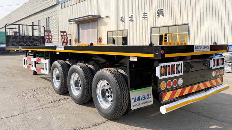 40FT Heavy Duty Flatbed Trailer for Sale in Angola