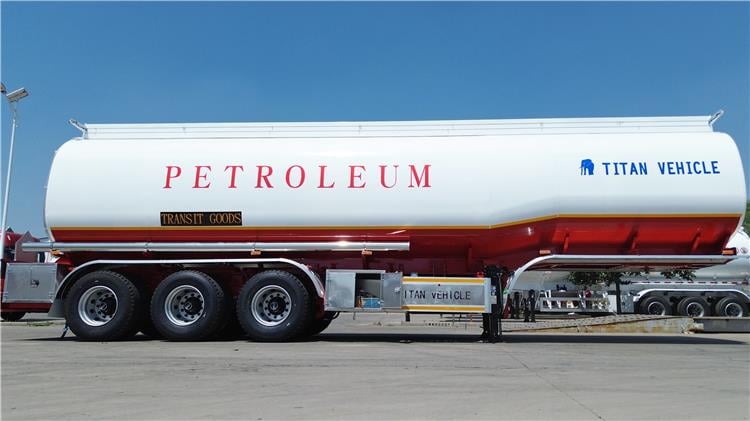 45CBM Petroleum Tanker Trailer for Sale In Sierra Leone