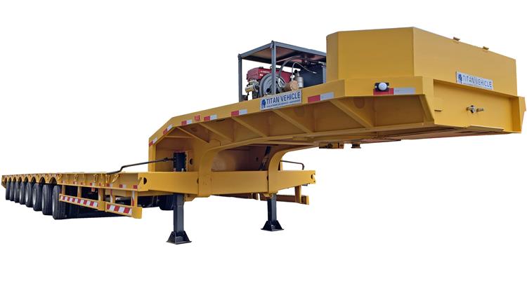 Extendable Wind Turbine Blade Transportation Trailer For Sale In Guyana