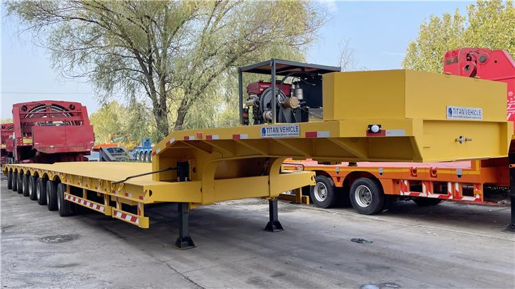 Extendable Wind Turbine Blade Transportation Trailer For Sale In Guyana