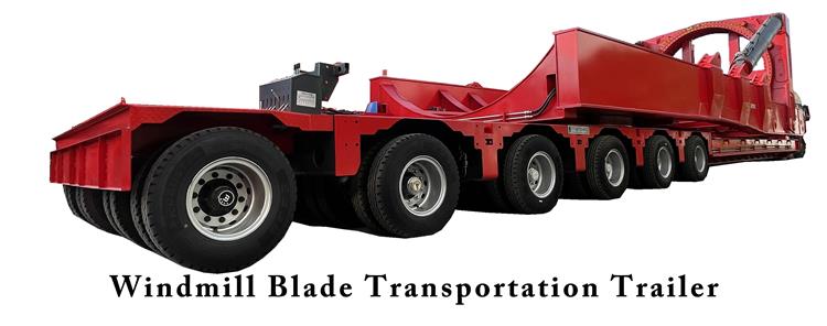 Windmill Blade Transportation Trailer for Sale In Saudi Arabia