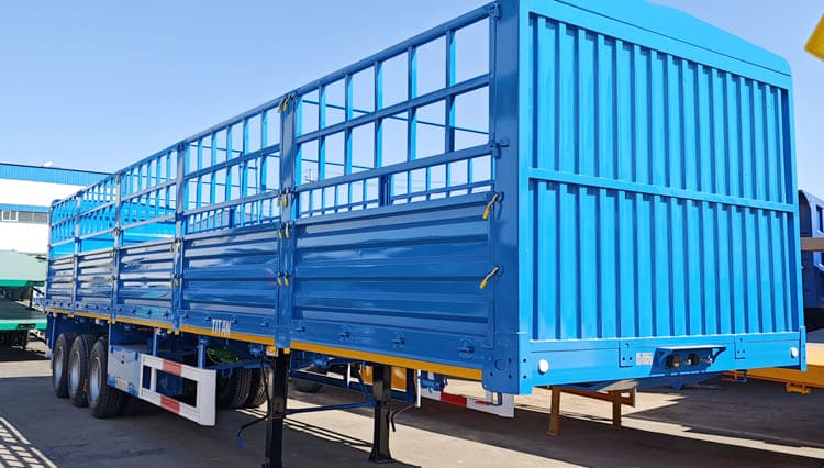 3 Axle Fence Cargo Semi Trailer for Sale in Nigeria