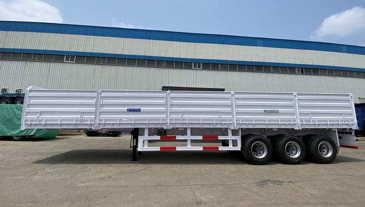 3 Axle Side Wall Cargo Semi Trailer for Sale in Zimbabwe