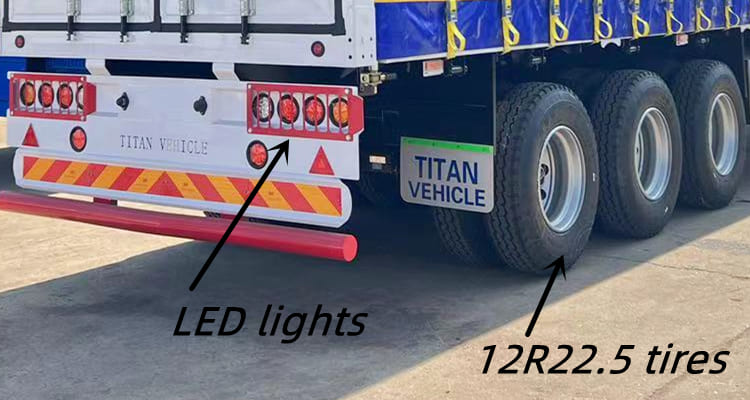Curtain Side Trailer for Sale
