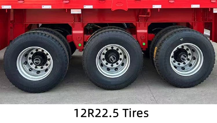 Tri axle Grain Dropside Trailer for Sale in Nigeria
