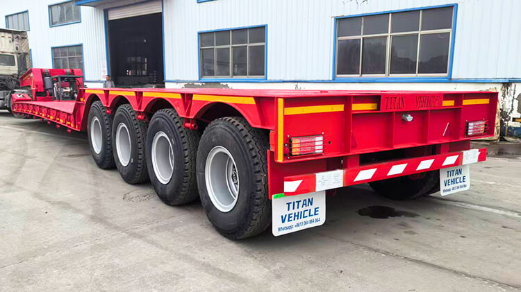 4 Axle 100 Ton Custom Rgn Lowboy Trailer for Sale in Jamaica