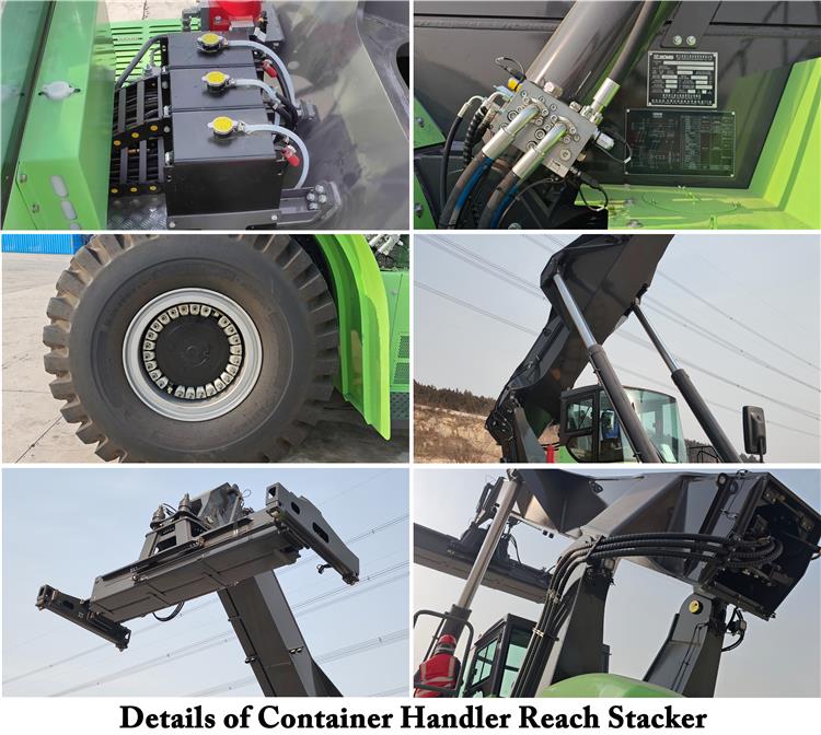 Container Handler Reach Stacker Price for Sale In Saudi Arabia