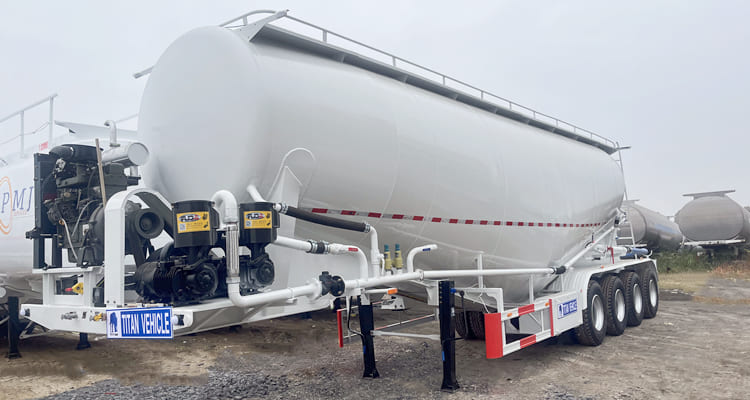 Dry Bulk Cement Tanker Trailer for Sale 