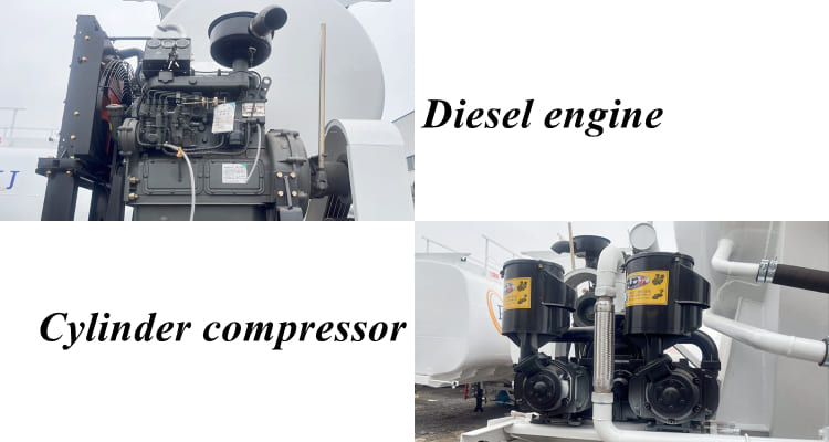 Dry Bulk Cement Tanker Trailer for Sale 