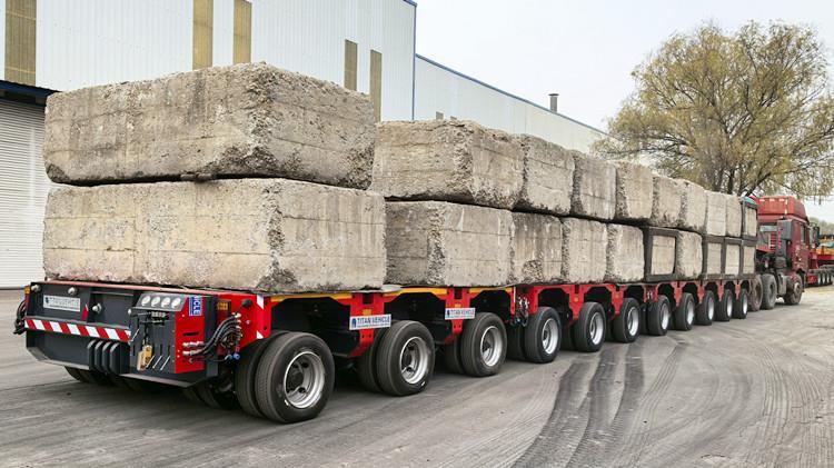 Hydraulic Multi Axle Heavy Haul Trailers for Sale