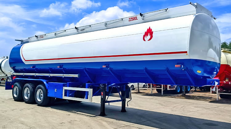 Crude Palm Oil Tanker Truck Semi Trailers Price Cost for sale in Nigeria