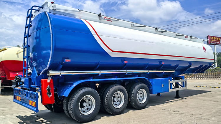Crude Palm Oil Tanker Truck Semi Trailers Price Cost for sale in Nigeria