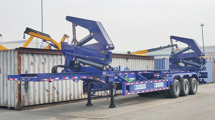 37 Ton Sidelifter Container Trailer for Sale in Angola