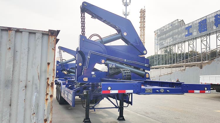 37 Ton Sidelifter Container Trailer for Sale in Angola