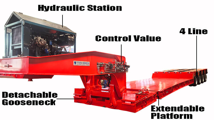 Extendable Rgn Trailer for Sale in Ghana