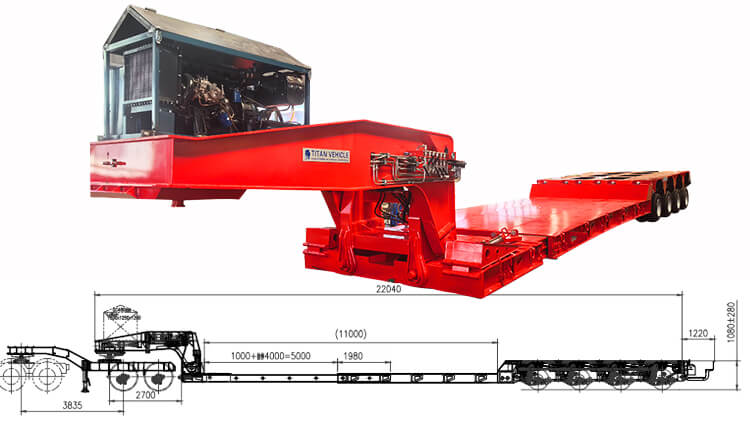 Extendable Rgn Trailer for Sale in Ghana