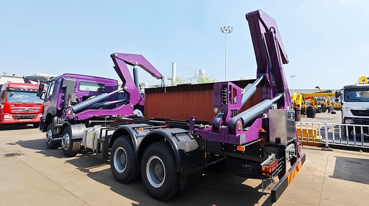 37 Ton Container Side Lifter Truck for Sale in Papua New Guinea