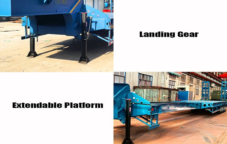 Extendable Drop Deck Lowbed Trailer for Sale in Nigeria