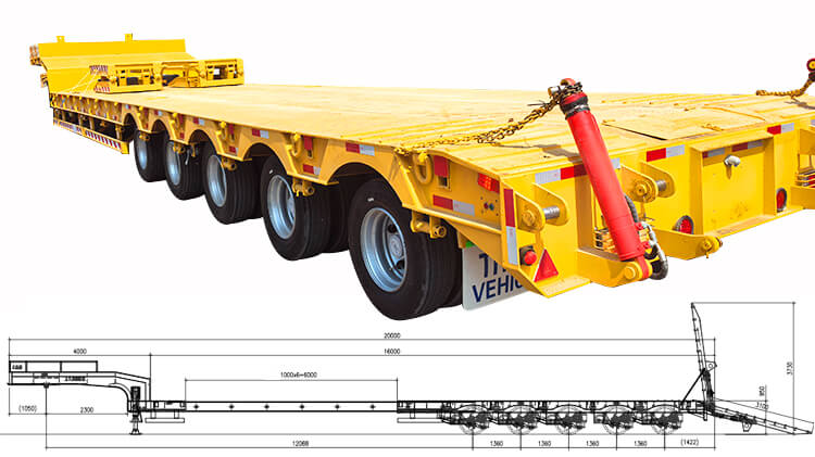Extendable Low Loader for Sale in Namibia