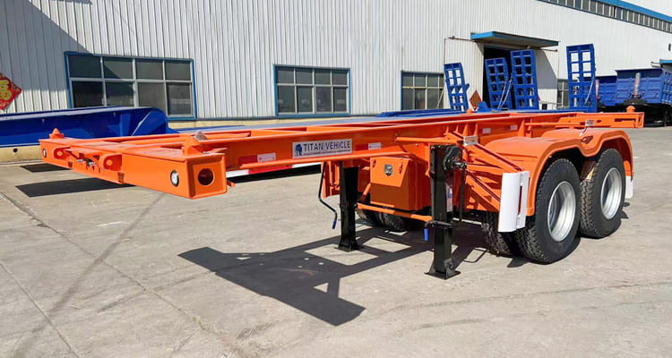 20 FT Shipping Container Trailer for Sale in Zambia