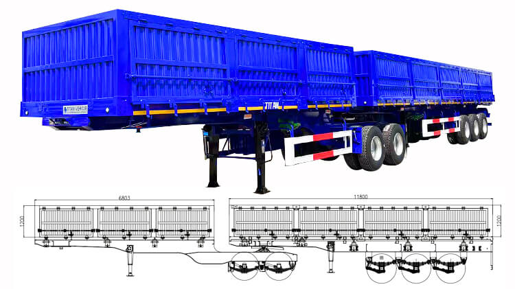 Interlink Side Tipper for Sale in Mozambique