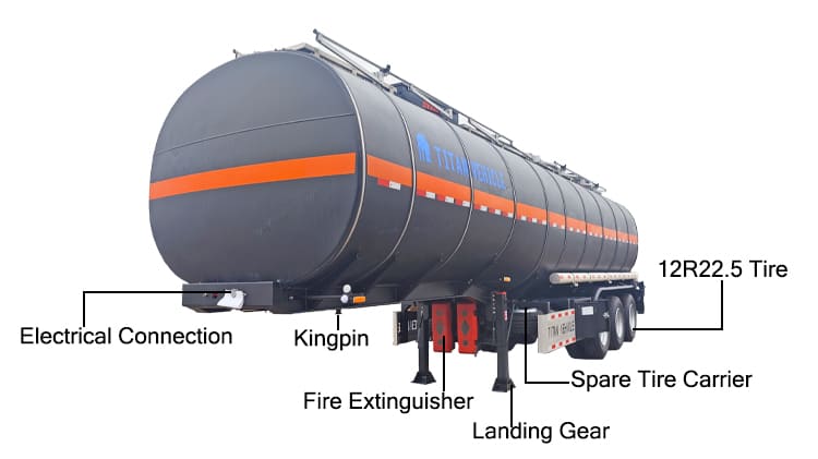 Bitumen Storage Tanks Trailer | New Liquid Hot Oil Asphalt Tanker Trailers for Sale