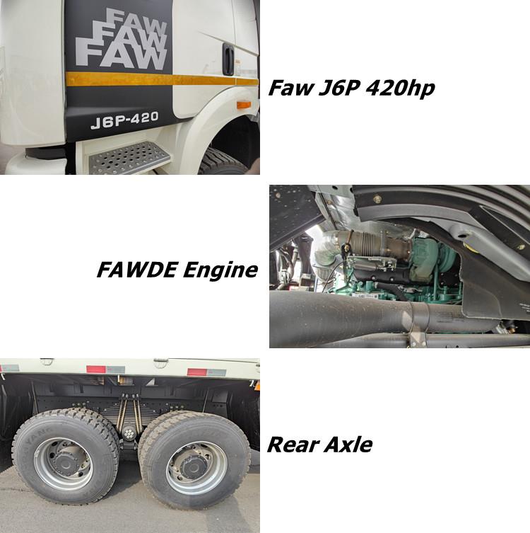 Faw 12 Ton Crane Truck Loader - Lorry Mounted Crane for Sale