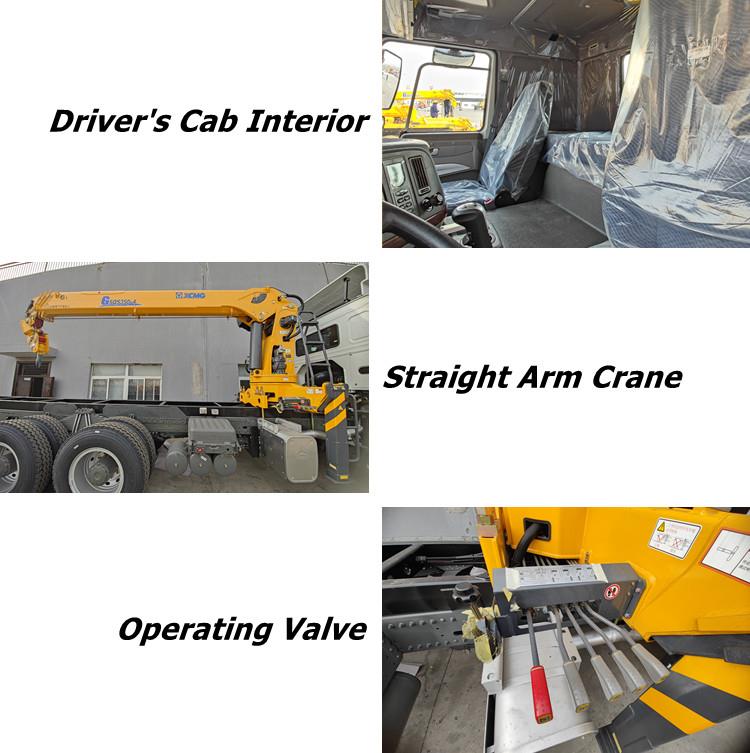 Howo Lorry Crane Truck Mounted Crane 10 Ton for Sale Price