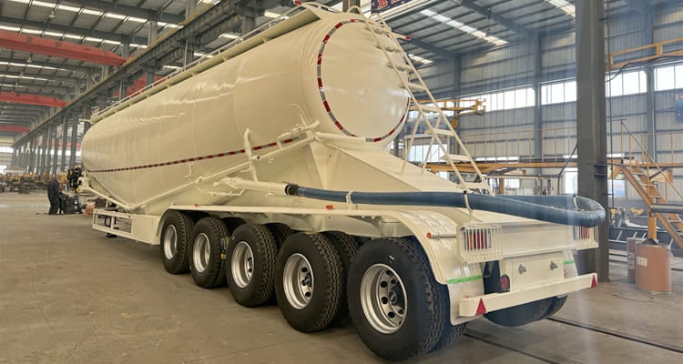 60 CBM Cement Powder Tanker for Sale