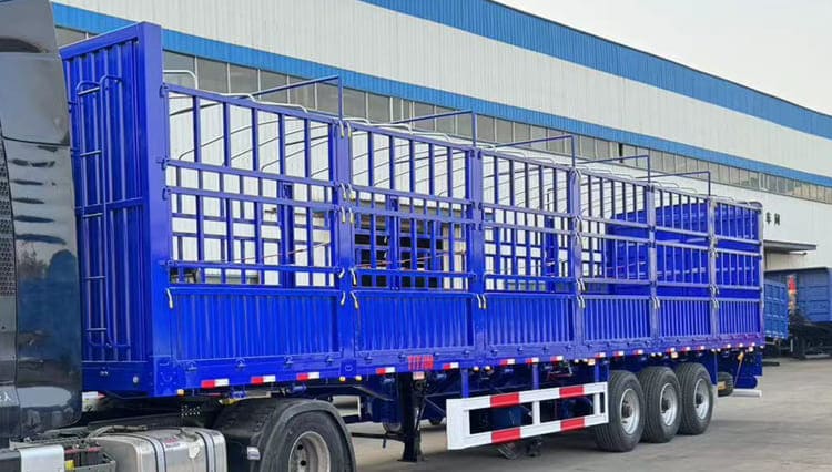 Fence Cattle Pig Transport Trailers for Sale in Guyana