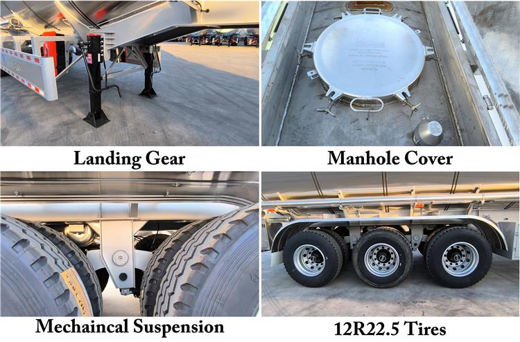 Stainless Steel Tanker Trailers for Sale In Saudi Arabia