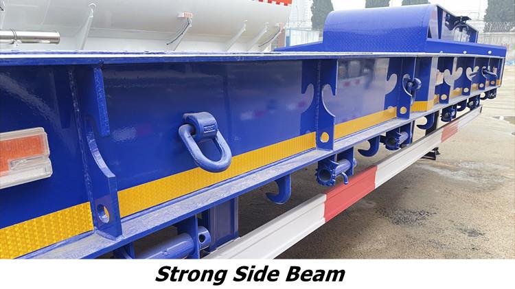 60 Ton 3 Axle Lowbed Semi Trailer for Sale