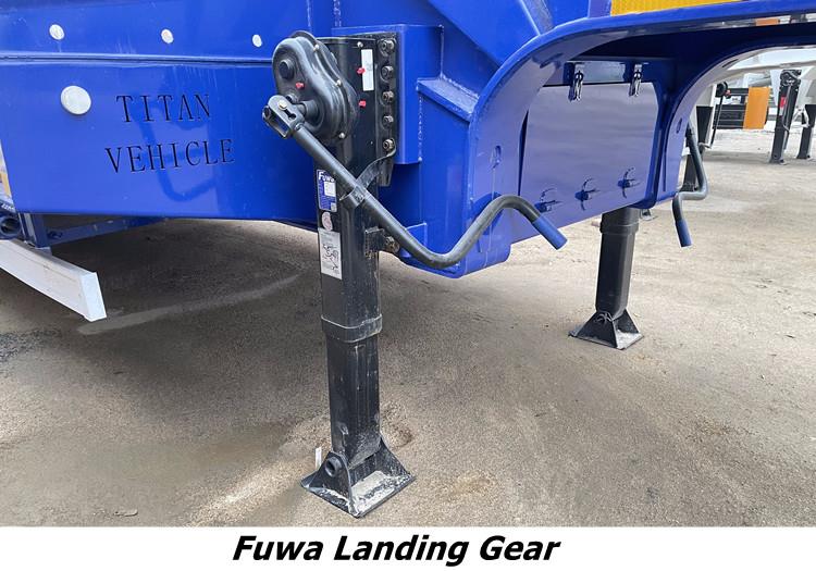 60 Ton 3 Axle Lowbed Semi Trailer for Sale