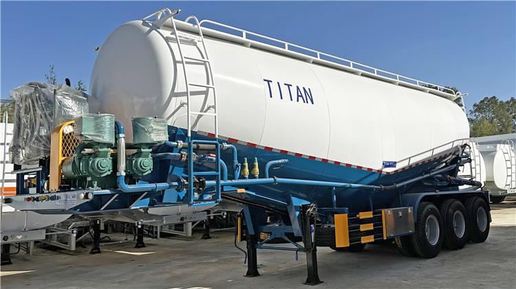 60 Ton Cement Bulker Tanker Trailer for Sale In Zambia