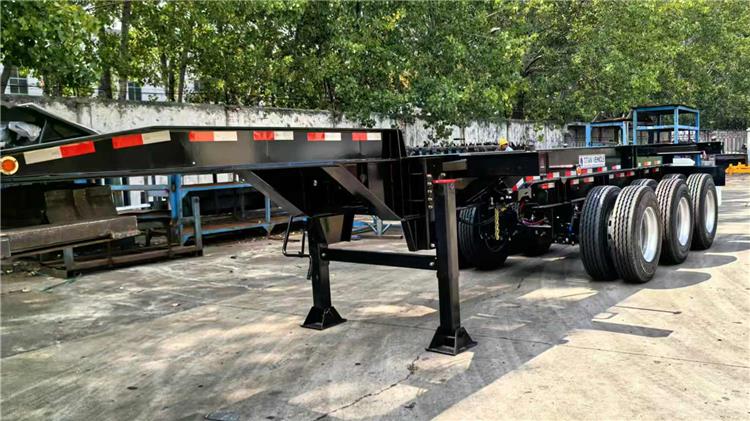 40ft Extendable Container Chassis Semi Trailer for Sale In Guam