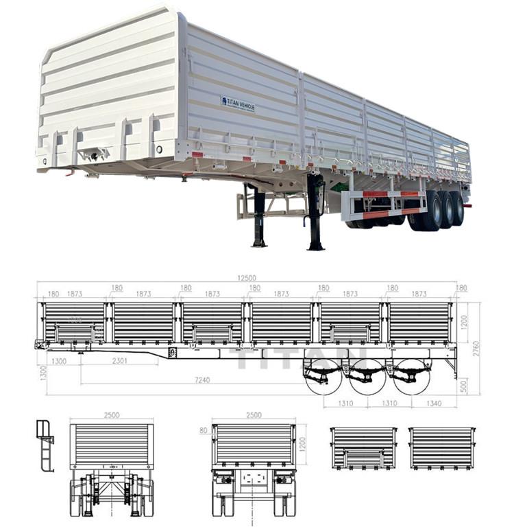 Tri Axle Semi Grain Trailer for Sale Near Me in Zimbabwe
