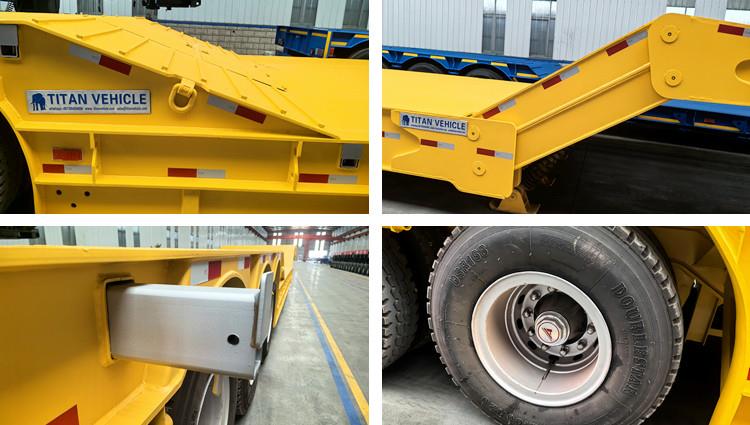 3 Axle Folding Gooseneck Trailers for Sale in United Arab Emirates