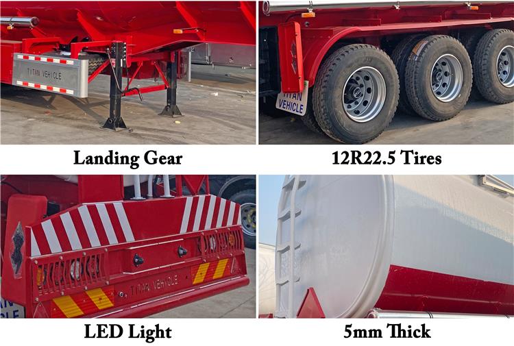 45000 Liters Oil Tanker Trailer for Sale In Jamacia