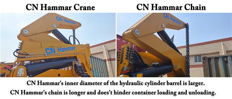 CN Hammar 40ft Side Loader Trailer for Sale In Papua New Guinea