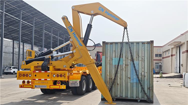 CN Hammar 40ft Side Loader Trailer for Sale In Papua New Guinea